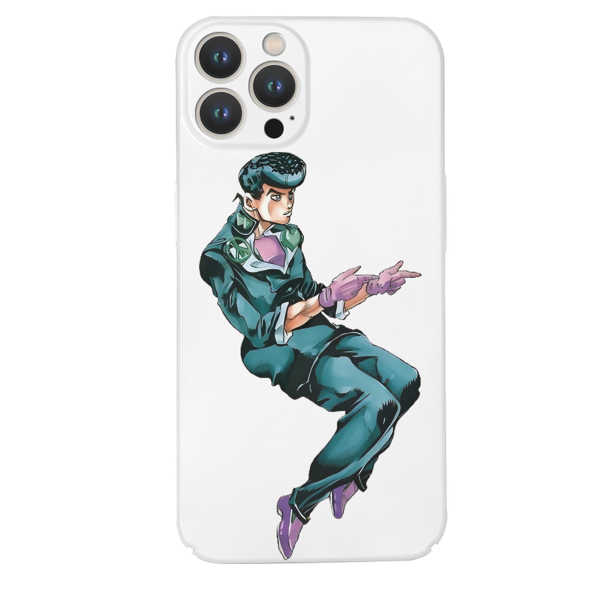 （画像用） ジョジョの奇妙な冒険 ひがしかた じょうすけ JoJo's Bizarre Adventure Higashikata Josuke 【iPhone 14シリーズ対応】ハードケース